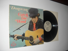 DONOVAN: Catch The Wind (1965)(vinil stare VG, Made In Engl., culegere oficiala) foto