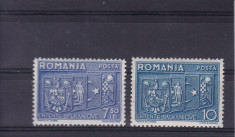 ROMANIA 1938 LP 123 INTELEGEREA BALCANICA SERIE MNH foto
