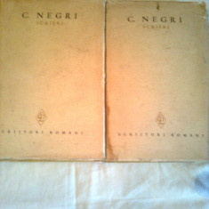 SCRIERI ~ COSTACHE NEGRI 2vol. ( vol.1 _ vol.2 )