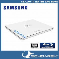 Unitate optica Samsung, BLU-RAY Writer, 6x, SE-506CB, extern, USB2.0, alb foto