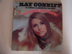 RAY CONIFF - Velcome To Europe ! - Vinil LP Original Made in Germany foto