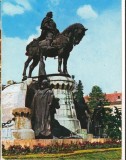 CPI (B8715) CARTE POSTALA - CLUJ-NAPOCA. STATUIA LUI MATEI CORVIN, Necirculata, Fotografie