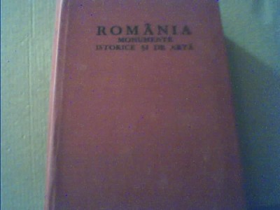 Adrian H. Victor s.a. - ROMANIA / MONUMENTE ISTORICE SI DE ARTA / 368 ilustratii foto