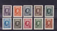 ROMANIA 1926 LP 74 A 60 a ANIVERSARE A REGELUI FERDINAND SERIE MNH foto