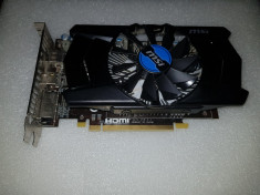 Placa video MSI Radeon R7 250X 1GB DDR5 128-bit - poze reale foto