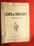 Curs de Solfegii - Partea I , 105 pag