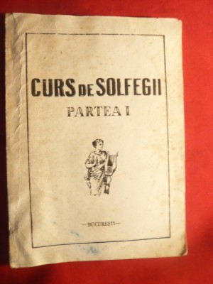 Curs de Solfegii - Partea I , 105 pag foto