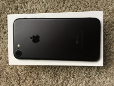 Vand Iphone 7 Black Matte 32Gb neverlocked foto