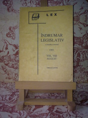 C. Jornescu - Indrumar legislativ cu adnotari si com 1991 vol III aug &amp;quot;A2647&amp;quot; foto