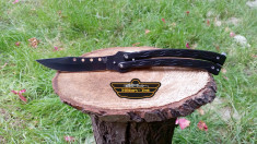 Briceag Fluture - Butterfly Balisong karambit Model NOU curbat foto