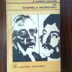Gabriela Negreanu - Paul Valery si modelul Leonardo (Editura Albatros, 1978)
