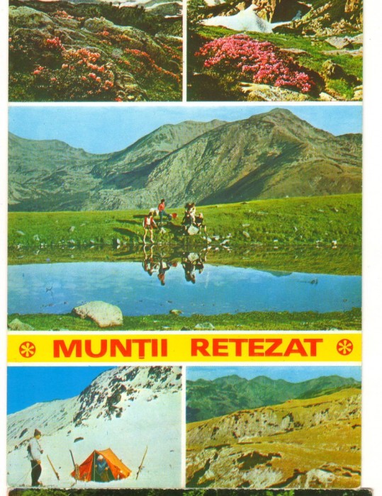 CPI (B8753) CARTE POSTALA - MUNTII RETEZAT, MOZAIC