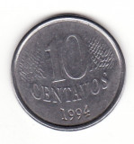 Brazilia 10 centavos 1994 - KM# 633, Sch&ouml;n# 142, America Centrala si de Sud