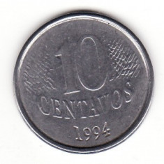Brazilia 10 centavos 1994 - KM# 633, Schön# 142
