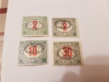 Romania/debrecen 1919 supratipar/ porto/ 4v.MH, Nestampilat