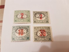 romania/debrecen 1919 supratipar/ porto/ 4v.MH