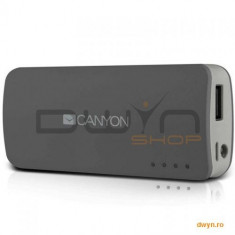 Baterie externa Canyon CNE-CPB78DG 7800 mAh Dark Grey foto