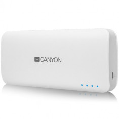 Baterie externa Canyon CNE-CPB100W 10000 mAh White foto