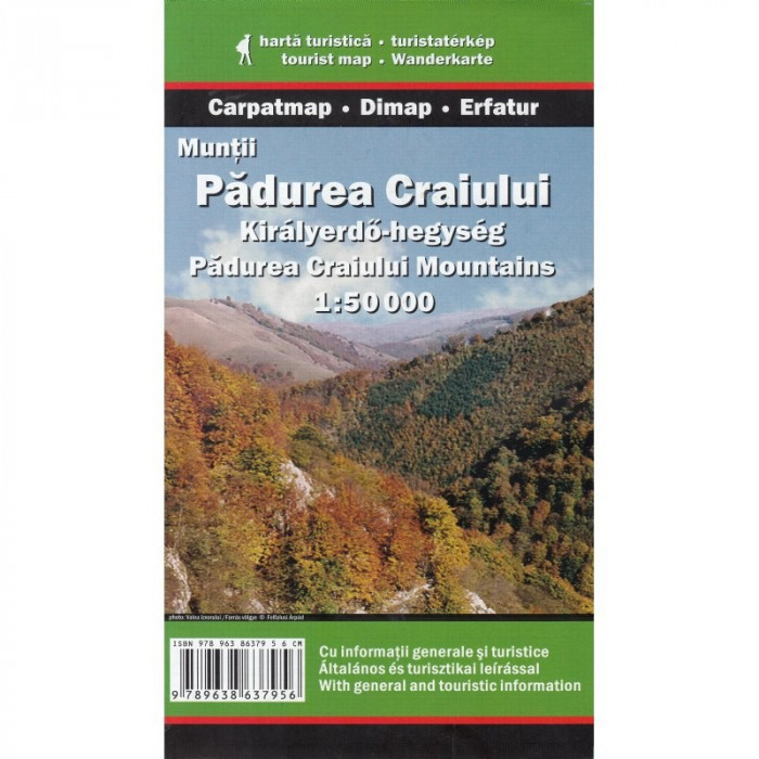 Dimap Harta Turistica Muntii Padurea Craiului din Apuseni