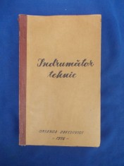 INDRUMATOR PENTRU DESEN SI PRIOECTARE ( TABLE,CONSTRUCTII METALICE ) - 1976