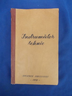 INDRUMATOR PENTRU DESEN SI PRIOECTARE ( TABLE,CONSTRUCTII METALICE ) - 1976 foto