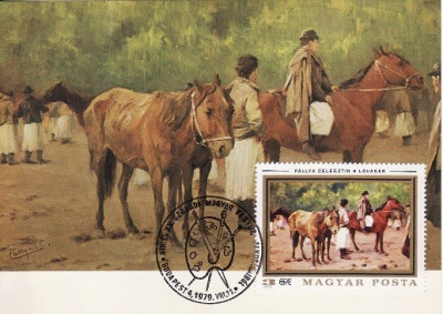 5744 - Carte maxima Ungaria 1979 - pictura foto