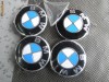 Capace Jante Aliaj BMW, 55-59.5mm, Set 4 buc, Emblema Metalica