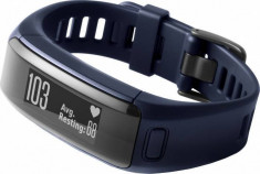 Bra?ara fitness Garmin VivoSmart HR, normal, albastru foto