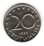 Bulgaria 20 stotinki 1999 UNC - KM# 227, Sch&ouml;n# 182, Europa, Cupru-Nichel