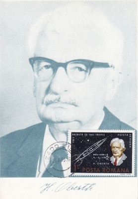 5723 - Carte maxima Romania 1983 - cosmos foto