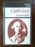 Carlo Gozzi - Memorii inutile (Editura Univers, 1987)