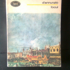 Gabrielle d'Annunzio - Focul (Editura Minerva, 1979)