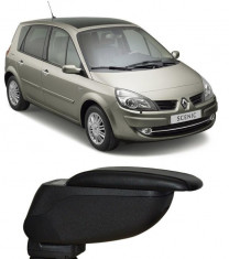 Cotiera Reglabila Renault Scenic 2003-2009 Din Piele Eco Premium foto