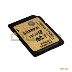 KINGSTON Micro Secure Digital Card 16GB SDHC Clasa 10 UHS-I Read 90MB/S Write 45MB/s Kingston foto