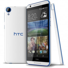 Smartphone HTC Desire 820s dualsim 16gb lte 4g alb albastru foto