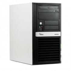 Fujitsu P5720 Core 2 Duo E7200 2.53 GHz 2GB DDR2 250GB HDD Sata RW Tower Soft Preinstalat Windows 7 Home, Refurbished foto