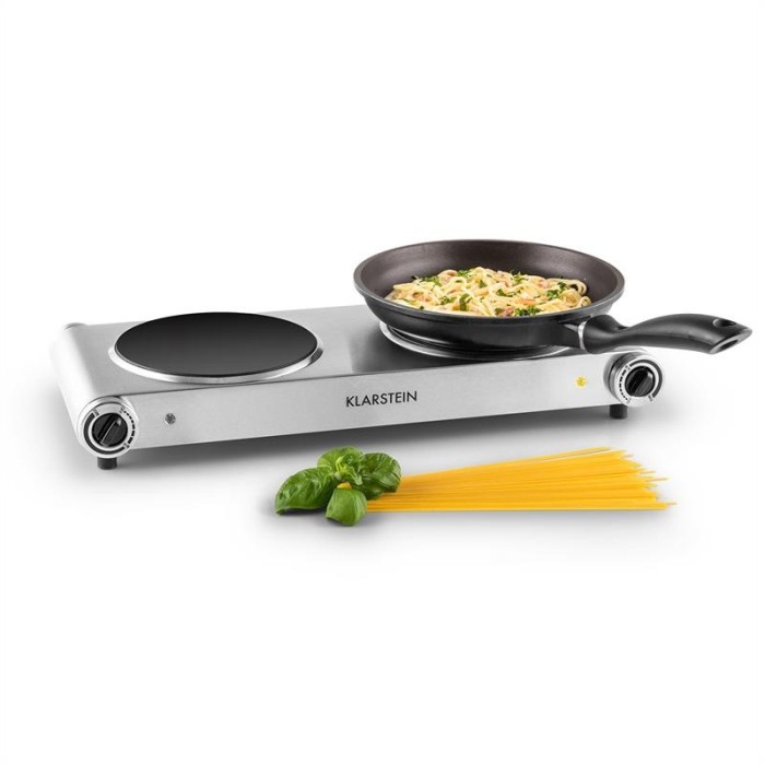 Klarstein Captain Cook², 2400 W, plită dublă, Ceran, radiații infraroșii, oțel inoxidabil foto mare Klarstein Captain Cook², 2400 W, plită dublă, Ceran, radiații infraroșii, oțel inoxidabil foto mare