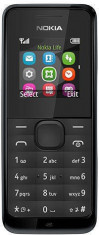 Telefon mobil Nokia 105, Black foto