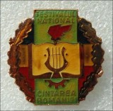 insigna FESTIVALUL NATIONAL CINTAREA ROMANIEI