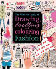 Drawing, Doodling Colouring Fashion - Usborne book foto