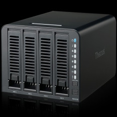 Thecus, 4 Bay NAS, tower, AMCC SOC APM86491RDK 1GHz, 1GB DDR3, USB3.0 x2, HDMI x1, GbE x1, RAID 0,1, foto