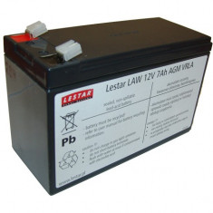 Rechargeable battery LAWu 12V 7Ah AGM VRLA foto