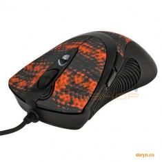Mouse A4TECH XL-740K Full Speed Oscar Laser, USB, 6 dpi shift (max 3600 DPI), Snake Cover (Black/Red foto