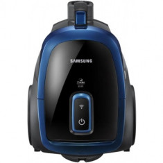 Samsung Aspirator fara sac VCC47E0H33, 2 l, Tub telescopic metalic, 1500 W, Filtru HEPA, Albastru/Ne foto