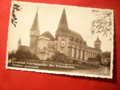 Ilustrata Hunedoara - Castelul Corvinestilor - Libr. I Wachter , interbelica foto