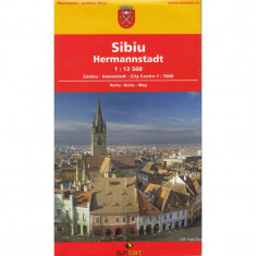 SunCart Harta Turistica si Rutiera a Judetului / Orasului Sibiu foto