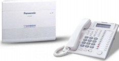 Centrala telefonica Panasonic KX-TES824CE alb foto