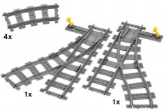 LEGO City - Macaz de cale ferata 7895 foto