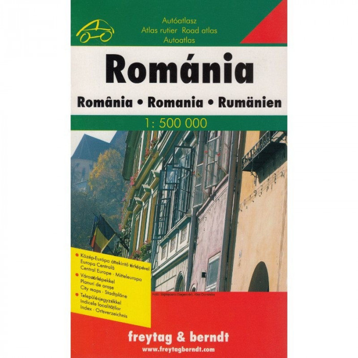 Freytag &amp; Berndt Harta Atlas Auto Romania