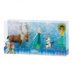 Set 4 figurine - Frozen Fever Deluxe foto